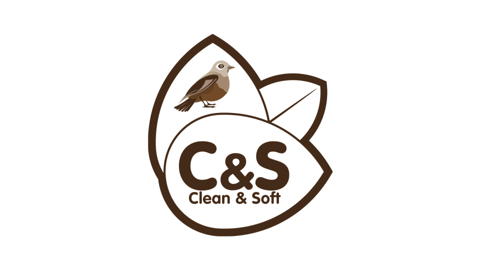 logo CS clean soft marron