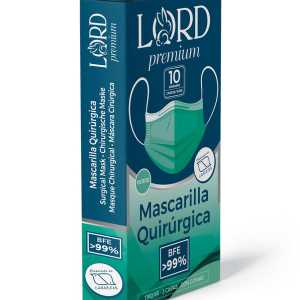 Protisa Lord Premium Caja mascarillas 10 verde